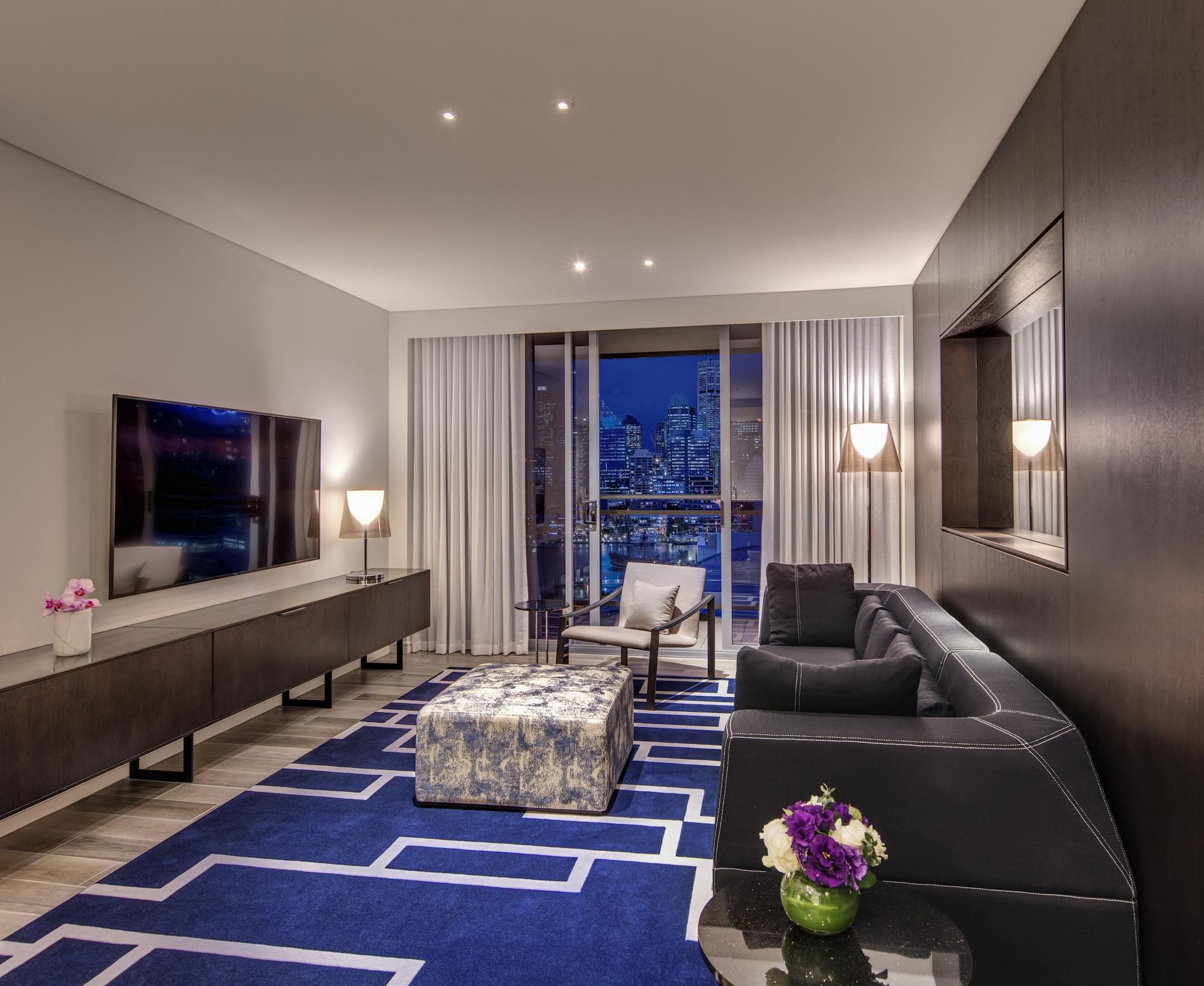 The Star Grand Hotel And Residences Sydney Exterior foto Living room
